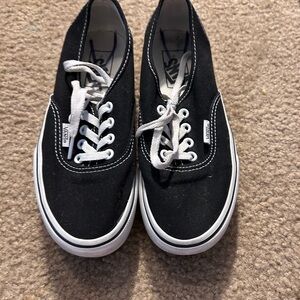 Vans Black and White Women's Sneakers